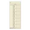 Time Clock Cards, Replacement For K14-15, Two Sides, 3.38 x 8.25, 100/Pack