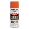 Industrial Choice 1600 System Multi-Purpose Enamel Spray Paint, Gloss Orange, 12 Oz Aerosol Can, 6/Carton