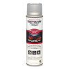 Industrial Choice M1800 System Water-Based Precision Line Marking Paint, Gloss Clear, 17 Oz Aerosol Can, 12/Carton