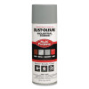 Industrial Choice 1600 System Multi-Purpose Enamel Spray Paint, Gloss Ansi 61 Light Gray, 12 Oz Aerosol Can, 6/Carton