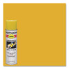 High Performance 2300 System Inverted Striping Paint, Semi-Gloss Yellow, 18 Oz Aerosol Can, 6/Carton