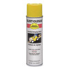 High Performance 2300 System Inverted Striping Paint, Semi-Gloss Yellow, 18 Oz Aerosol Can, 6/Carton