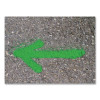Industrial Choice M1400 System Water-Based Construction Marking Paint, Gloss Fluorescent Green, 17 Oz Aerosol Can, 12/Carton