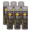 Hard Hat High Performance V2100 System Rust Preventive Cold Galvanizing Compound, Flat Gray, 20 Oz Aerosol Can, 6/Carton