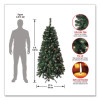 Pre-Lit Acacia Tree, 37" x 37" x 70.8", Green Tree, Green Tree Stand