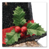 Snowman Decoration, Ac Powered, Cool White Led Lights, 13.5" x 27.5" x 48", White