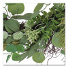 Eucalyptus And Baby's Breath Spring Wreath, 22" Diameter x 5" h, Green
