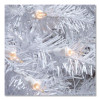 Pre-Lit Dunhill Fir White Tree, 59" x 55" x 84", White Tree, White Tree Stand