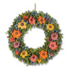 Spring Wreath, 18.1" x 18.1" x 3.9", Assorted Colors