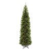 Kingswood Fir Pencil Tree, 35" x 35" x 108", Green Tree, Green Tree Stand