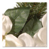 North Valley Spruce Magnolia Wreath, 24" Diameter x 3.5"h, White