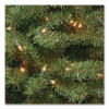 Pre-Lit North Valley Spruce Tree, Clear Lights, 42" x 42" x 78", Green Tree, Green Tree Stand