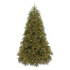 Pre-Lit Jersey Fraser Fir Medium Tree, 56" x 56" x 90", Green Tree, Green Tree Stand