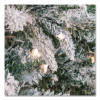 Pre-Lit Snowy Mixed Pine Tree, 44" x 44" x 78", Green Tree, Green Tree Stand
