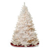 Pre-Lit Winchester Pine Tree, 52" x 52" x 78", White Tree, White Tree Stand