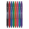 Energel X Gel Pen, Retractable, Medium 0.7 Mm, Assorted Ink And Barrel Colors, 8/Pack