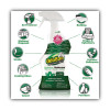 Rtu Odor Eliminator And Disinfectant, Eucalyptus, 32 Oz Spray Bottle, 12/Carton