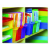 Small Book Bin, 1.5 Gal, 4.5" x 11.75" x 8.5", Black, 6/Pack