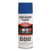 Industrial Choice 1600 System Multi-Purpose Enamel Spray Paint, Gloss Blue, 12 Oz Aerosol Can, 6/Carton