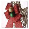 Champagne Glitter Deer Family, Ac Powered, Warm White Led Lights, 27" x 8.5" x 60", Champagne