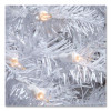 Pre-Lit Dunhill Fir White Tree, 59" x 59" x 90", White Tree, White Tree Stand