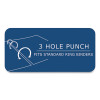 Notebook Filler Paper, 3-Hole, 8 X 10.5, Wide/Legal Rule, 300/Pack