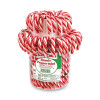 Peppermint Candy Canes, 1 Oz, 60 Pieces/Jar, 1 Jar/Carton