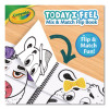 Today I Feel Animal Coloring Book, Ages 3 And Up, 30 Pages