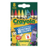 Limited Edition Retired Color Crayons, Regular Size, 8 Assorted Colors, 8/Pack