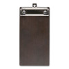Check/Menu Holder, 4 x 8.1, Dark Woodgrain/Silver