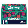 Everyday Hand Towels, 1-Ply, 8 x 9.1, White, 60 Towels/Box