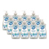 Antibacterial And Sensitive Liquid Hand Soap, Fragrance Free, 11 Oz Pump Bottle, 12/Carton