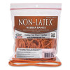Non-Latex Rubber Bands, Size 117B, Orange, 63/Pack