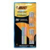 Break Resistant Lead Refills, 0.7 Mm, Hb, Black, 6 Leads/Tube, 6 Tubes/Pack