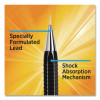 Break Resistant Pro Mechanical Pencils, 0.7 Mm, Hb (#2), Black Lead, Black Barrel, 2/Pack