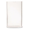 Tabletop Sign And Menu Holder, 5 x 7 Insert, Clear