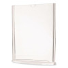 Tabletop Sign And Menu Holder, 5 x 7 Insert, Clear