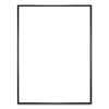 Poster Frame, Plastic, 18 x 24 Insert, Black, 10/Pack