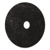 Stripping Pads, Heavy-Duty, 20" Diameter, Black, 5/Carton