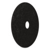 Stripping Pads, Heavy-Duty, 20" Diameter, Black, 5/Carton