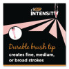 Intensity Fineliner Dual Tip Felt Pen, Stick, Fine 0.7 Mm Bullet, Variable Brush, Assorted Pastel Ink/Barrel Colors, 6/Pack