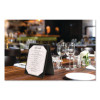 Table-Top Menu Holder, For 4 x 6 Insert, 4.6 x 6.7 Holder, Black