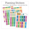 Deluxe Spring Floral Undated Weekly/Monthly Teacher's Lesson Planner, 7 Classes, Multicolor Cover, 11 x 8.5, 52-Week Span
