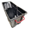 Divider For Standard Duty Tilt Truck, 28 x 2 x 40, Black