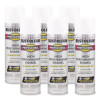 Professional Spray Paint, Gloss White, 15 Oz Aerosol Can, 6/Carton