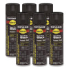 Hard Hat High Performance V2100 System Rust Preventive Enamel Spray Paint, Semi-Gloss Black, 15 Oz Aerosol Can, 6/Carton