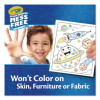 Color Wonder Mess Free Coloring Fingerprint Activity Book, Ages 3 And Up, 27 Pages