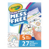 Color Wonder Mess Free Coloring Fingerprint Activity Book, Ages 3 And Up, 27 Pages