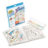 Color Wonder Mess Free Coloring Fingerprint Activity Book, Ages 3 And Up, 27 Pages