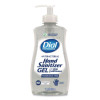 Gel Antibacterial Hand Sanitizer, 11 Oz Pump Bottle, Fragrance-Free, 12/Carton